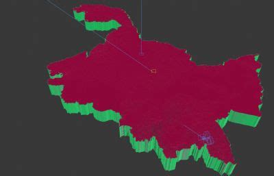 黑龙江三维地图,黑龙江3d地图,黑龙江省山脉地形地图3D模型,MAX,FBX格式,其他场景,场景模型下载,摩尔网(CGMOL)