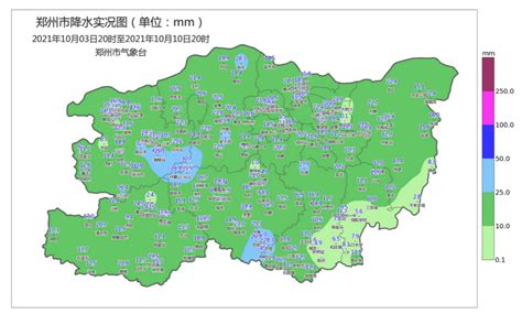 上周郑州平均降水量16.8毫米，最大降水出现在新郑柿树行 - 河南一百度