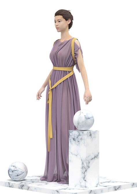 古希腊人常穿的“希顿”，后来成了女神们的标配