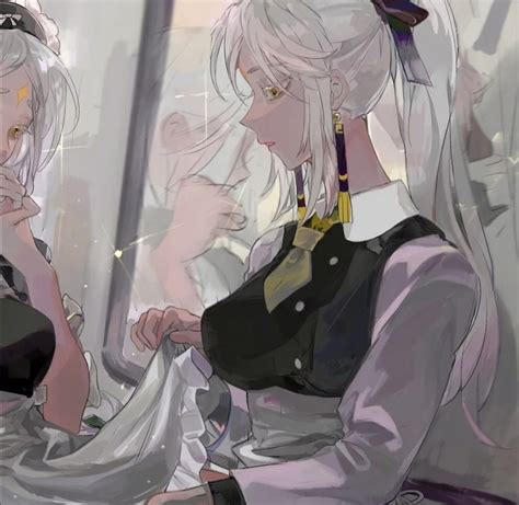 高马尾女生动漫头像古风