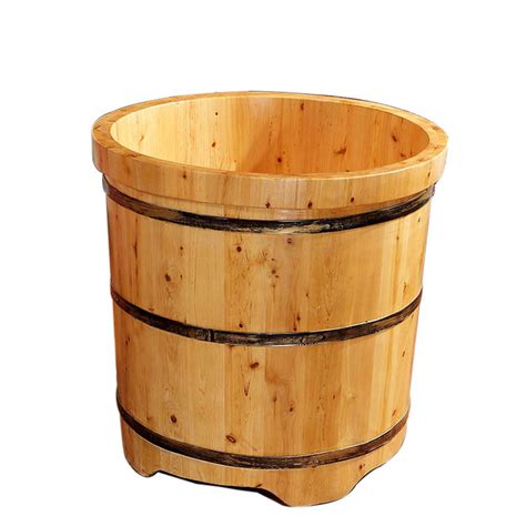 新款香杉木成人泡澡桶木桶 沐浴桶实木洗澡桶 大木盆泡澡大木桶-阿里巴巴
