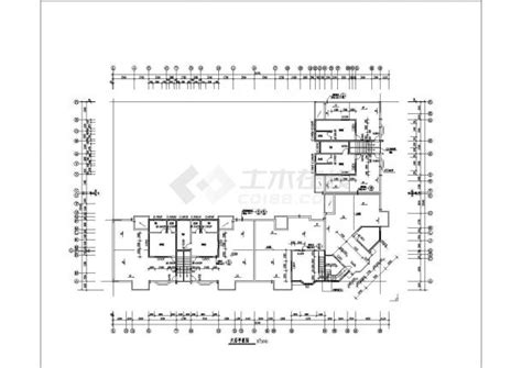 六层5400平米六盘水第一中学2#教学楼设计(建筑图,结构图)_建筑结构_56设计资料网