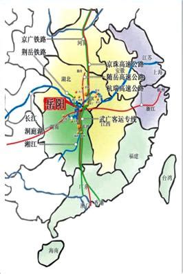 湖南省岳阳地图查询