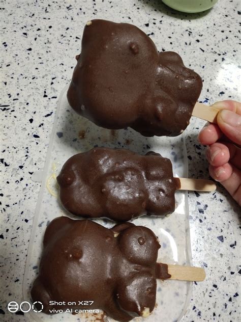 【料理～燕麦巧克力脆皮雪糕的做法步骤图】狐狸和熊_下厨房