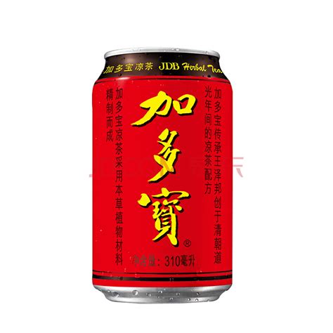 加多宝 凉茶植物饮料 茶饮料 310ml*12罐 整箱装--中国中铁网上商城