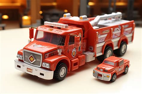 儿童消防车玩具高清图片下载-正版图片600416637-摄图网