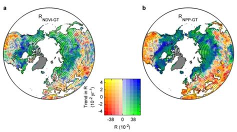 Nature Communications:过去30年北半球中高纬度植被生长对温度变化的响应在减弱----青藏高原研究所