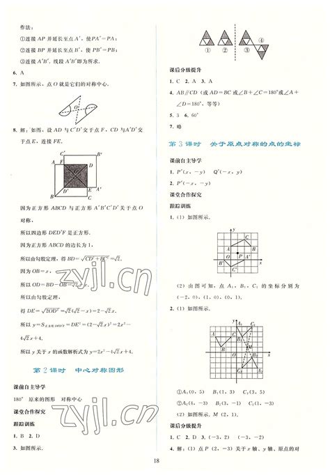 2022年同步轻松练习九年级数学上册人教版答案——青夏教育精英家教网——