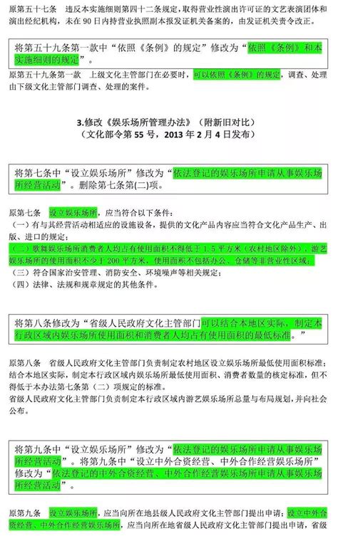 文化部：《营业性演出管理条例实施细则》、《娱乐场所管理办法》已修改实行 - 新规速递 - 北京市里仁律师事务所