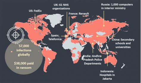 Global Wannacry Ransomware Attack – Infographic – Infographix Directory