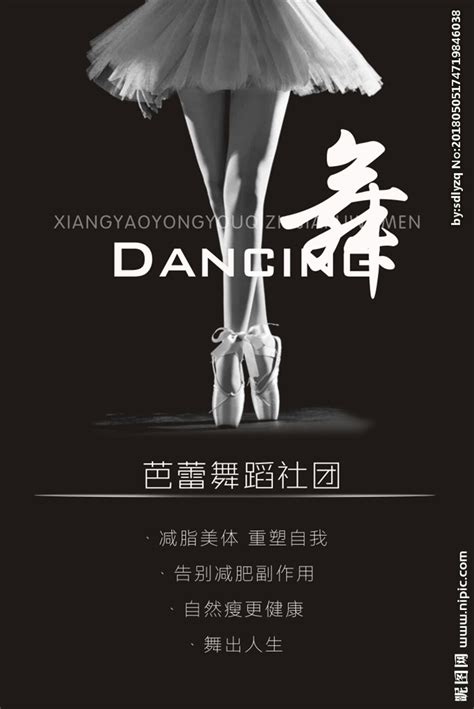 芭蕾舞蹈社团纳新图片海报下载设计图__广告设计_广告设计_设计图库_昵图网nipic.com