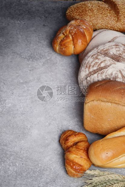 各种面包图片