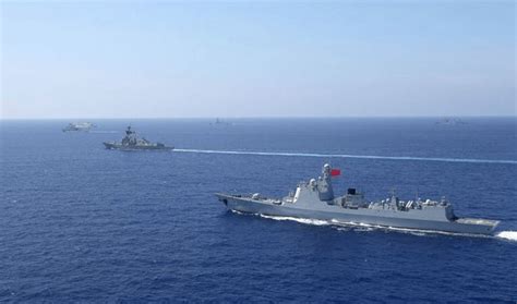 “环太平洋-2016”中美海军举行演练 中方西安舰坐镇指挥