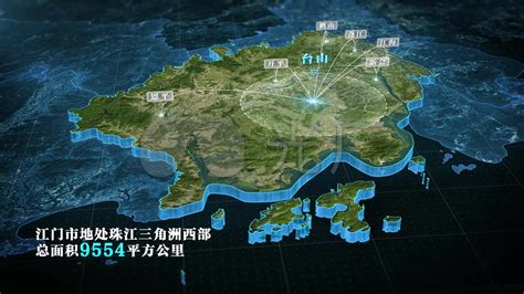 江门恩平全域地图_画画的白塔-站酷ZCOOL