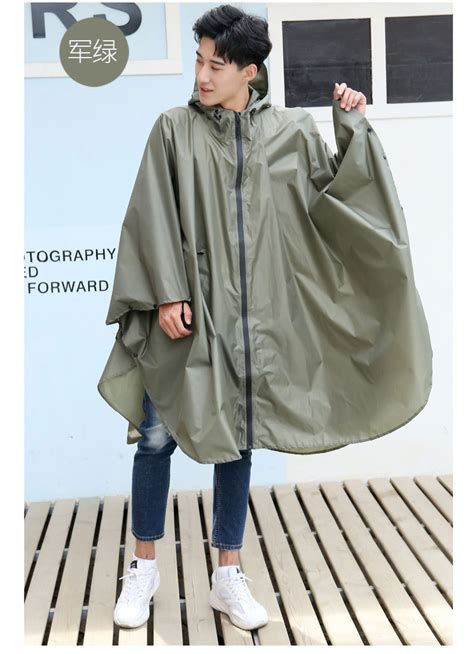 日本斗篷雨衣女成人时尚徒步长款骑行雨披男韩国户外防水外贸厂家-阿里巴巴