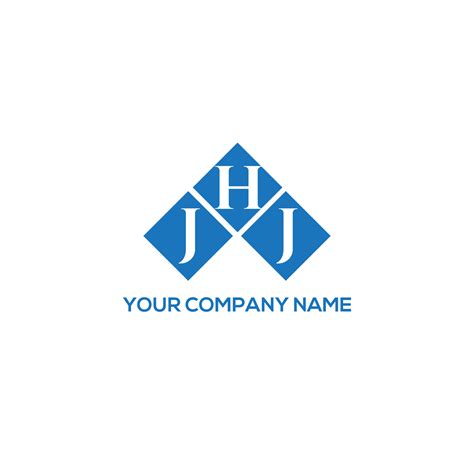 JHJ letter logo design on WHITE background. JHJ creative initials ...