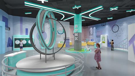 科技未来企业文化展厅公司展厅3d效果图设计_思海设计-站酷ZCOOL