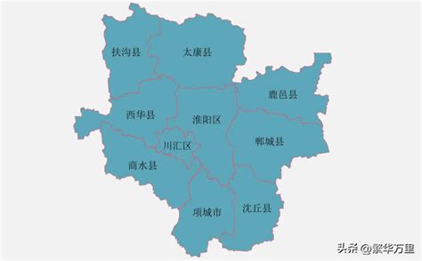 周口市的区划调整，河南省的第三大城市，为何有10个区县？