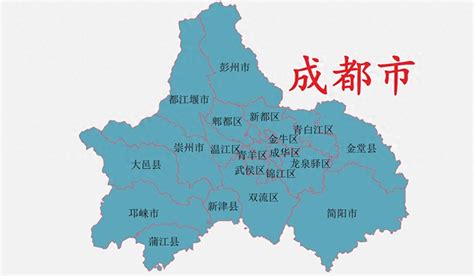 成都市22个区县的最新shp图 - 知乎