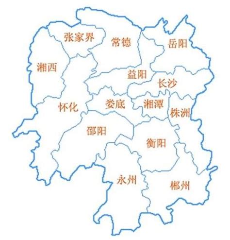 PPT模板-素材下载-图创网湖南省地图地区介绍-PPT模板-图创网