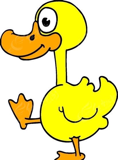 儿童绘画一只可爱的黄色小鸭子其他素材免费下载_红动中国