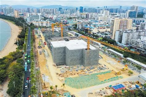 三亚合联中央商务区项目预计年底封顶