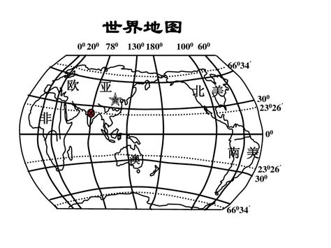 地球经纬度划分图图片 地球经纬度划分图图片