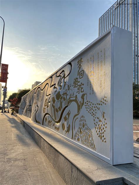 宁波骆驼街区福业街3D打印艺术景墙 (14)