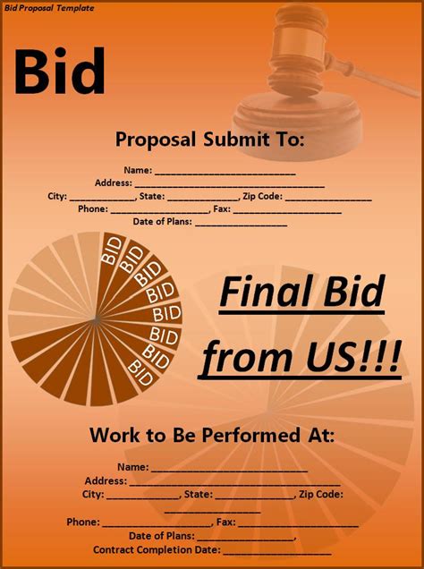 How to Write a Bid Proposal (15 Free Templates and Examples)