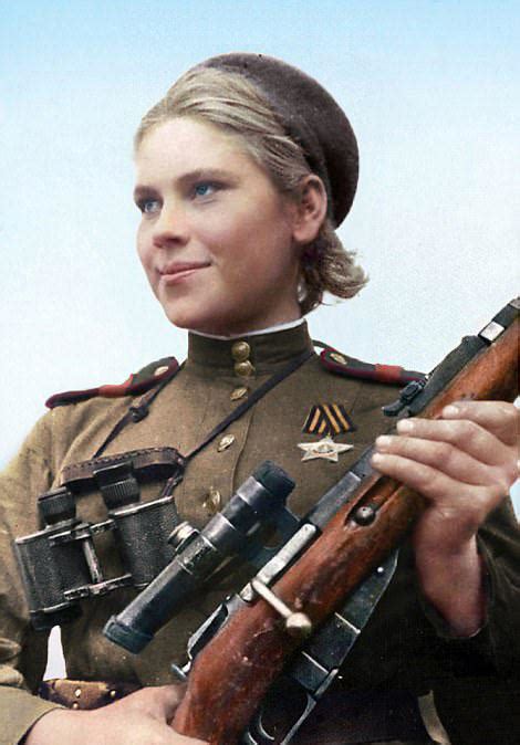柳德米拉·米哈伊尔洛夫娜·帕夫利琴科，苏联王牌女狙击手