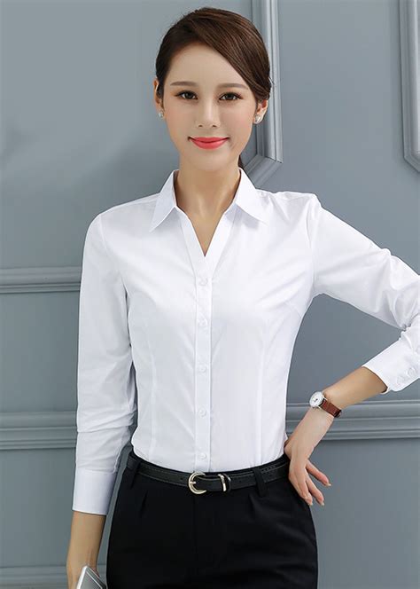 女士职业白衬衫定制-深圳市曼儒仕高级制服有限公司
