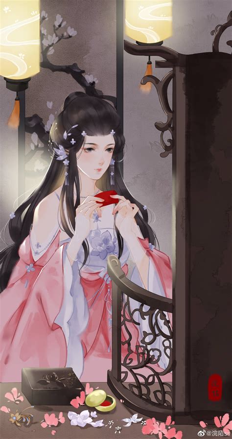 秋陌古风图片