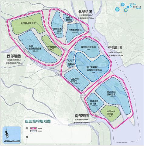 广州南沙2020规划图,南沙港快速路,广州南沙保税港区_大山谷图库