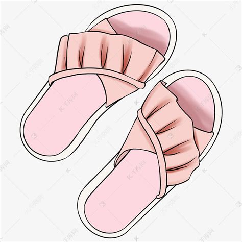 粉色拖鞋非主流头像