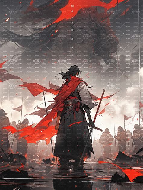 战场将军古风头像女生版
