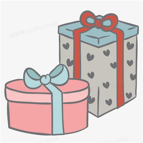 【卡通礼物盒素材】免费下载_卡通礼物盒图片大全_千库网png