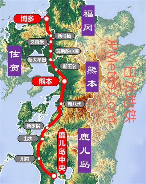 日本新干线地图图片