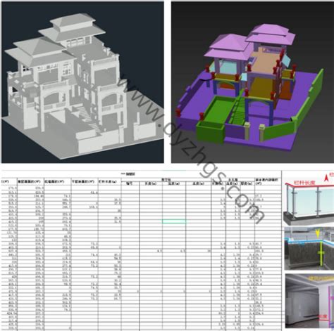 建筑高精度建模、展示及工程量计算应用案例