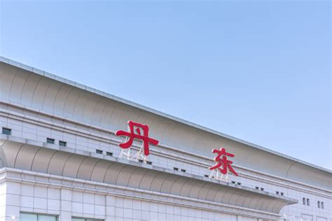 中国辽宁丹东火车站,港口码头,建筑摄影,摄影素材,汇图网www.huitu.com
