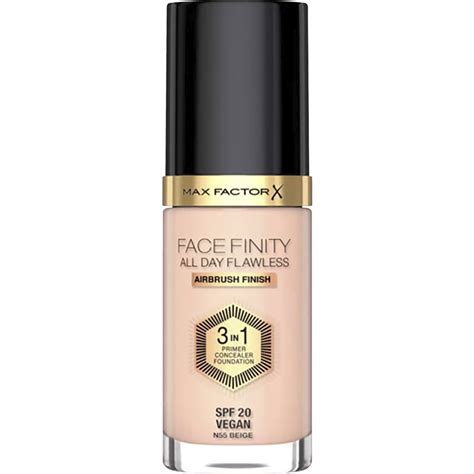 Max Factor FaceFinity 3 en 1 All Day Flawless Base de Maquillaje Tono 090 Toffee - 30 ml: Amazon ...