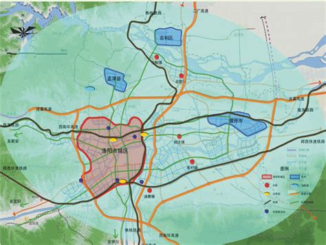洛阳市近期建设规划-近期主要对外交通网络图|城乡规划|成果展示|洛阳市规划建筑设计研究院有限公司