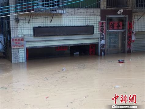 广东龙川北部遭受大暴雨袭击，局地出现内涝-首页-中国天气网
