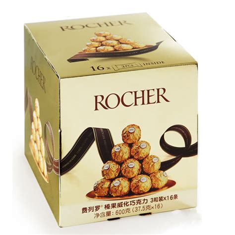 Ferrero Rocher费列罗榛果威化糖果巧克力礼盒48粒600g【图片 价格 品牌 评论】-京东