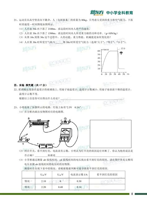 2023年广州中考物理试卷真题及答案（含2022-2023年历年）_学习力