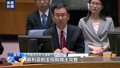 联合国安理会举行公开会，中方代表呼吁有关国家取消所有非法单边制裁