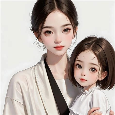 非主流造型妈妈头像