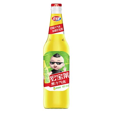 宏宝莱果汁汽水凤梨味-四平宏宝莱饮品股份有限公司