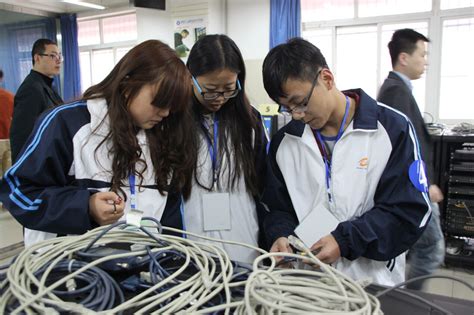 省高职院校“计算机网络应用”赛项在我院举行-陕西工业职业技术学院