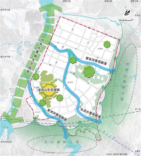 云浮市中心城区海绵城市专项规划、海绵城市示范区控制性详细规划