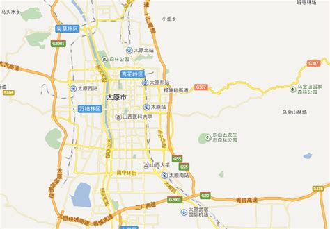 太原市手绘地图_zwwei-站酷ZCOOL